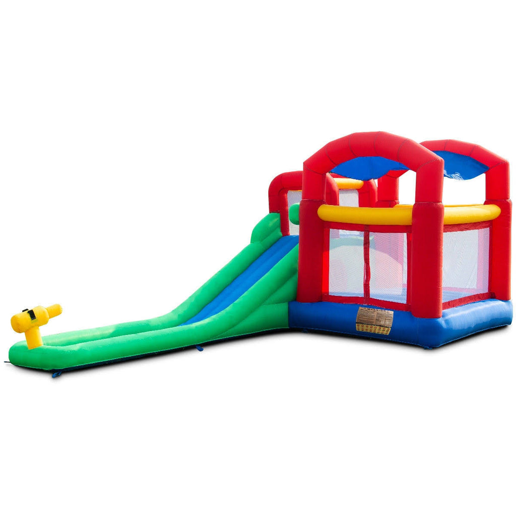 Inflatable Moonwalk Slide Bounce House with Storage Bag E35233
