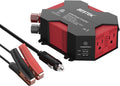 400W/500W DC 12V 110V Power Inverter with 4 USB Charging Ports, 2 AC Outlets, Pack of 2 E2407
