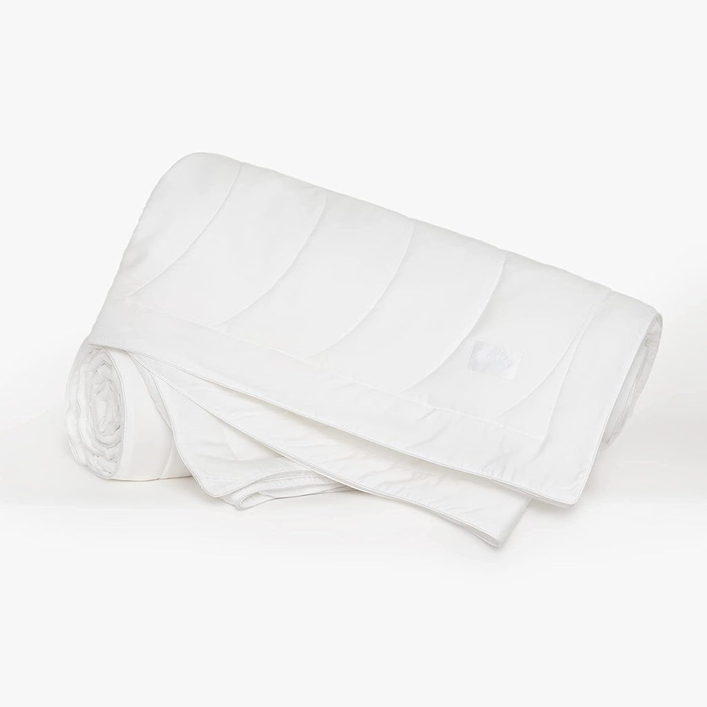 White Lightweight King/Cal King Eucalyptus Lyocell Comforter G30152