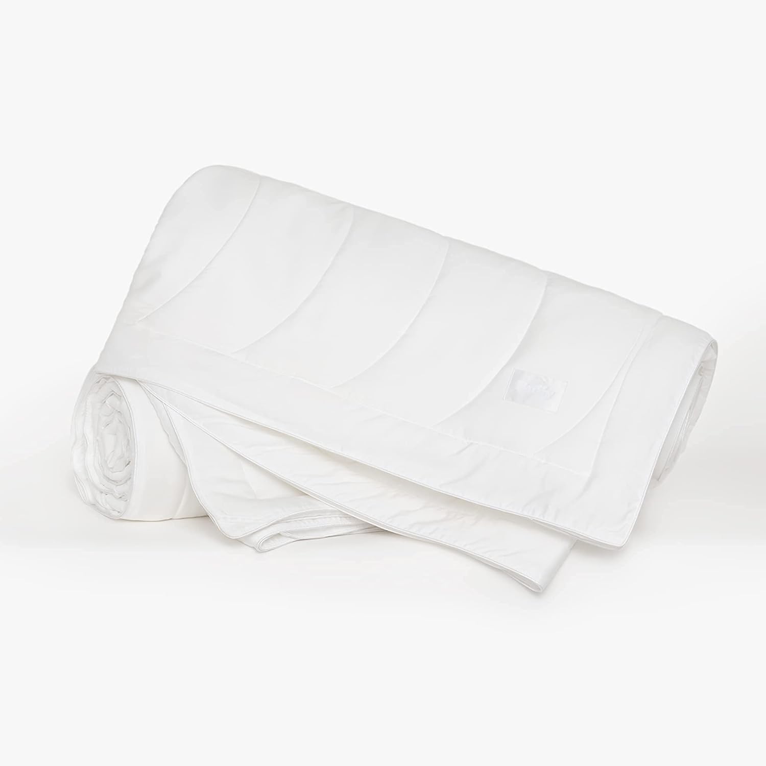 White Lightweight King/Cal King Eucalyptus Lyocell Comforter G30152