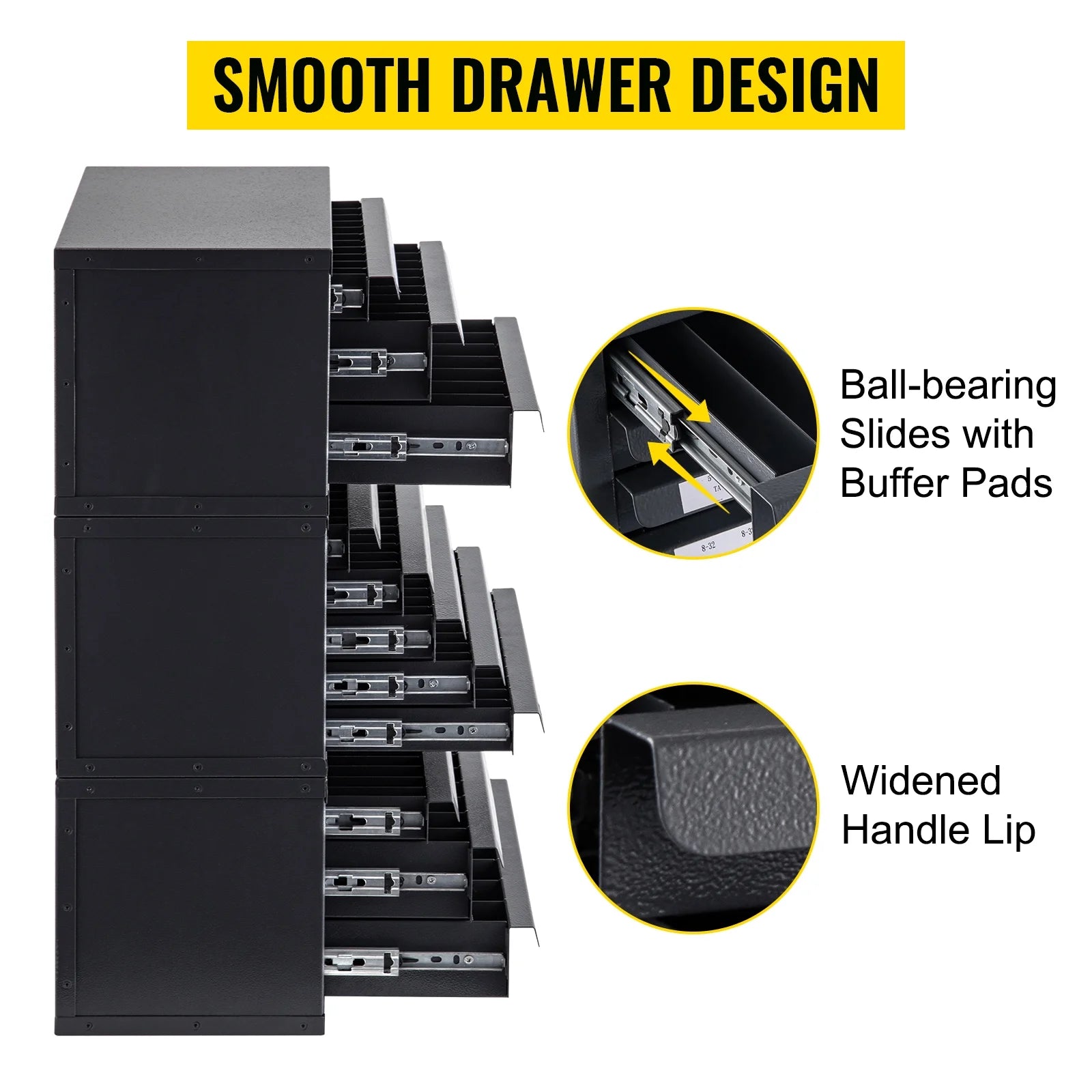Three-Drawer Drill Bit Dispenser Cabinet Set J1226