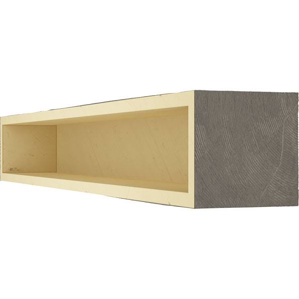 Aged Cedar Faux Wood Fireplace Mantel E545607