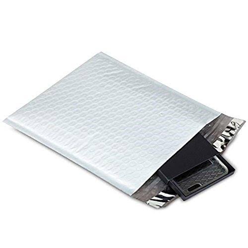 Poly Bubble Mailers 8.5x12 Inches Padded Envelope Pack of 100 Q52169