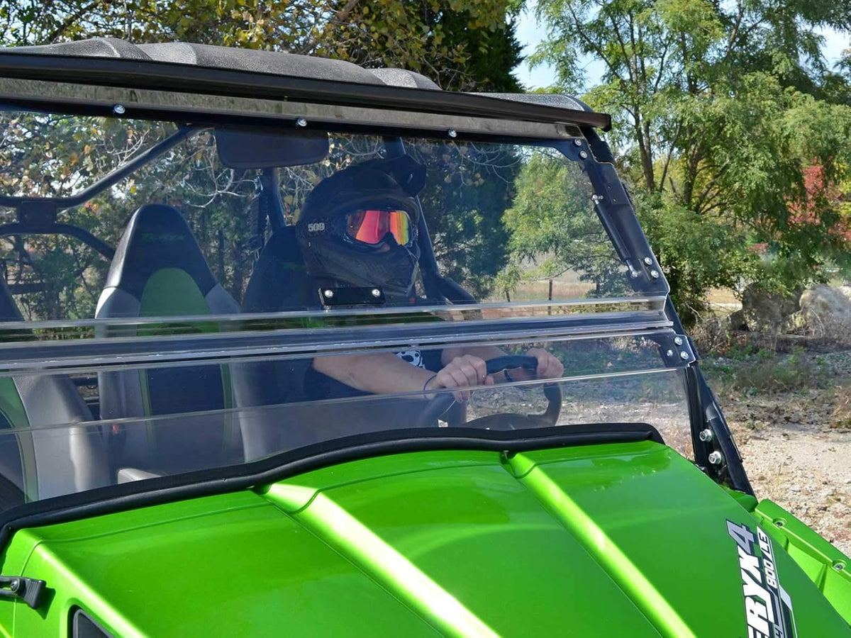1/4 Thick Polycarbonate Flip Windshield K528