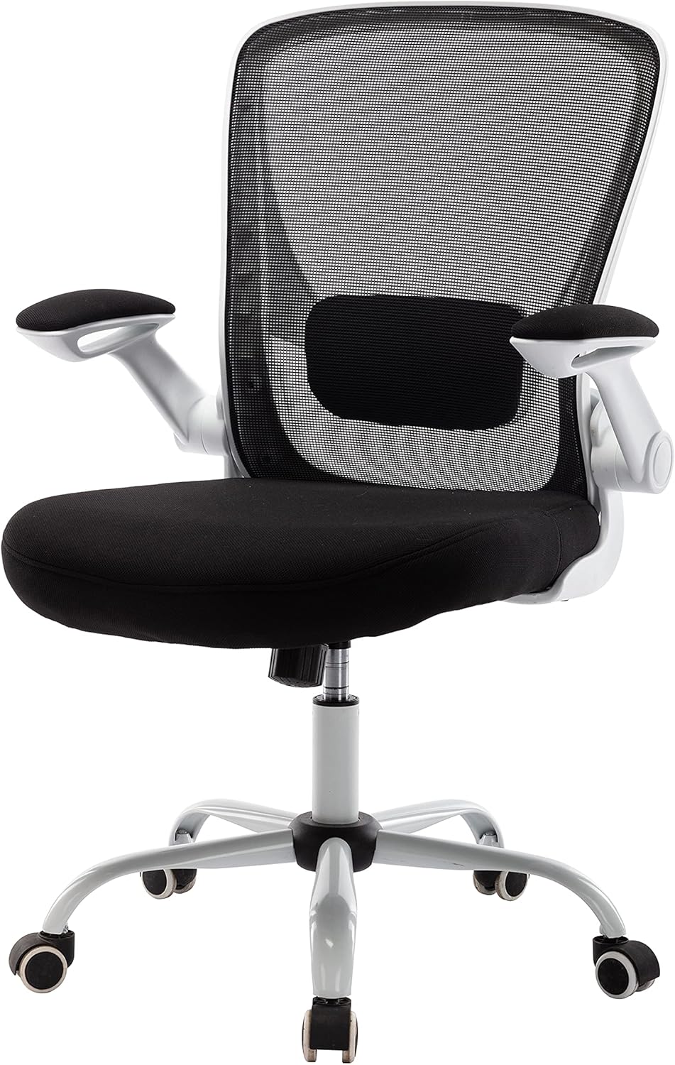 Black Ergonomic Padded Computer Desk Chair Y508