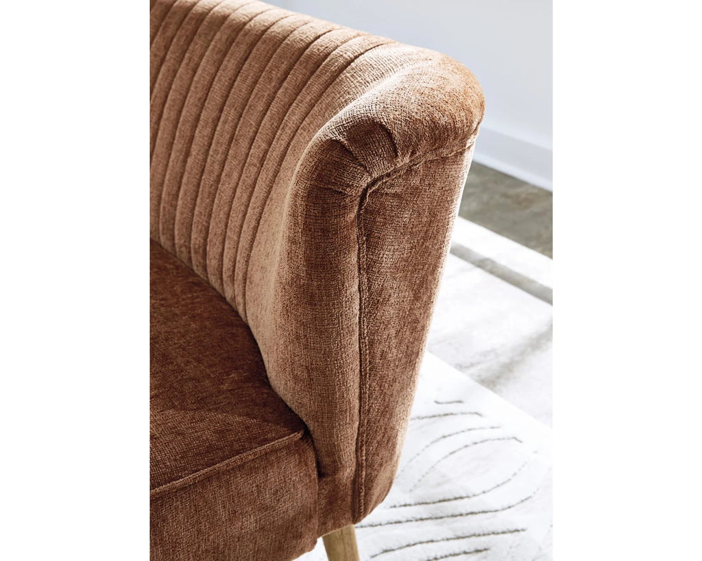 Cognac Accent Bench W8568
