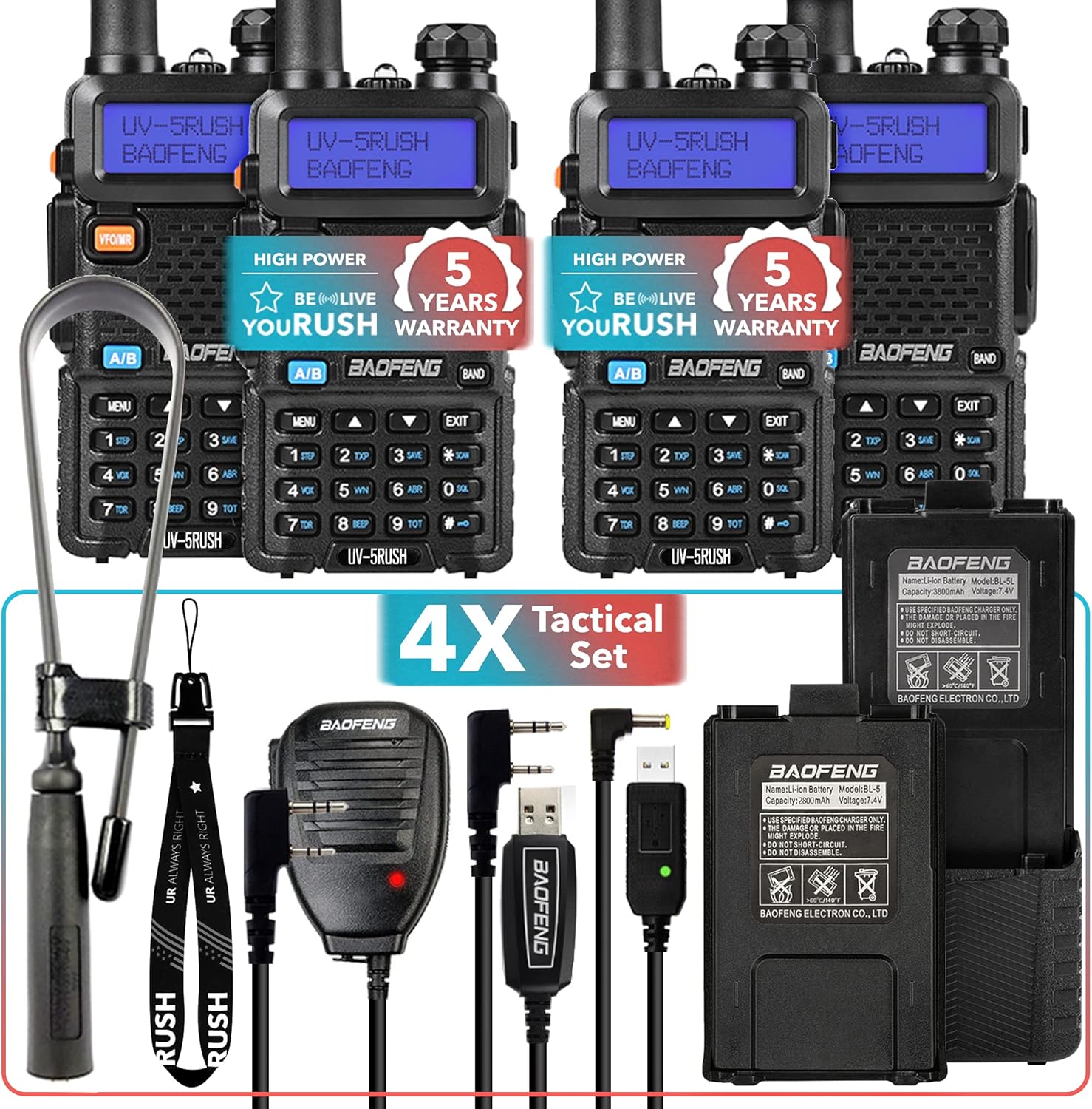 8W Dual Band Portable Ham Radio P291