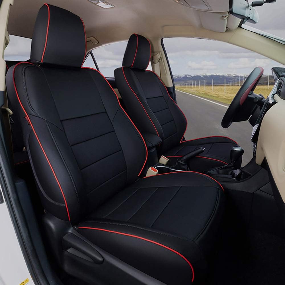 Custom Fit Leatherette Car Seat Covers Y258230