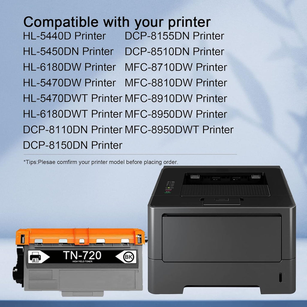 Black TN-720 Toner Cartridge X97900