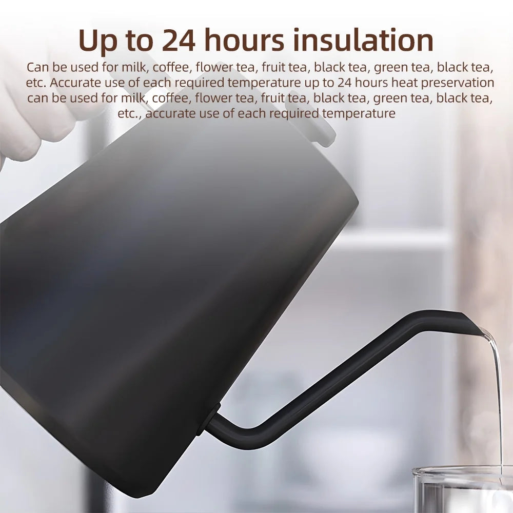 Electric Kettle Temperature Control Pour-Over Kettle 1.0L I5779
