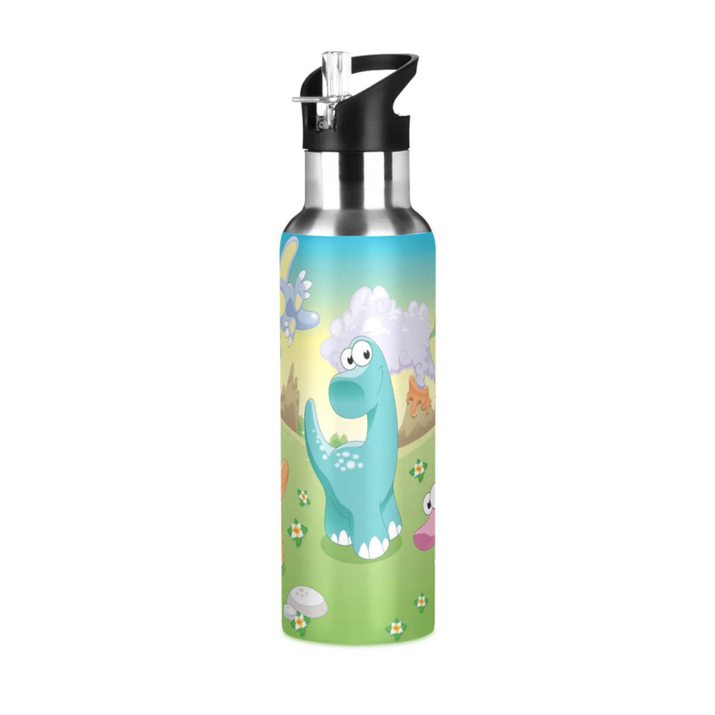 Stainless Steel Vacuum Insulated Water Bottle with Straw Lid 20 OZ P4913