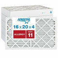 16x20x4 MERV 11 Pleated Air Filter, 6-Pack P1514