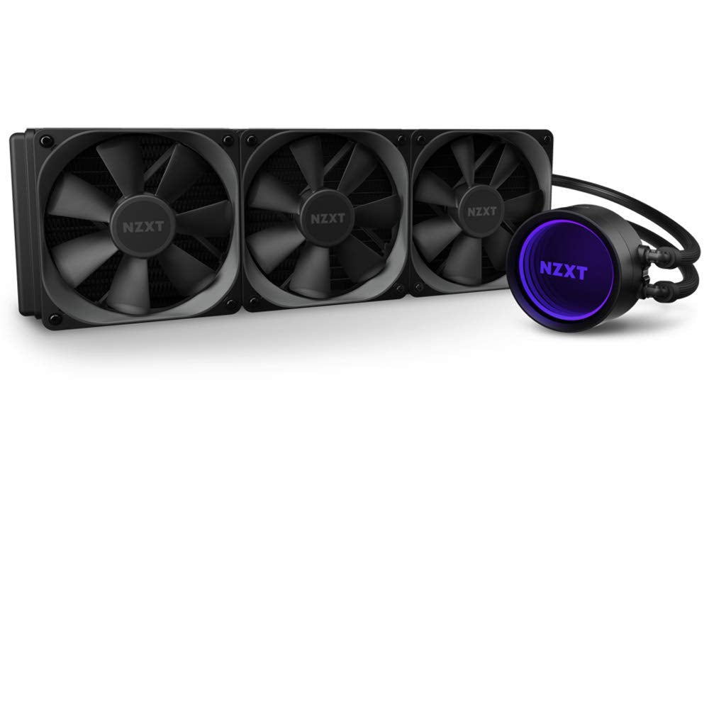 360mm AIO RGB CPU Liquid Cooler with LCD Display and 3 Included 120mm Radiator Fans P2820