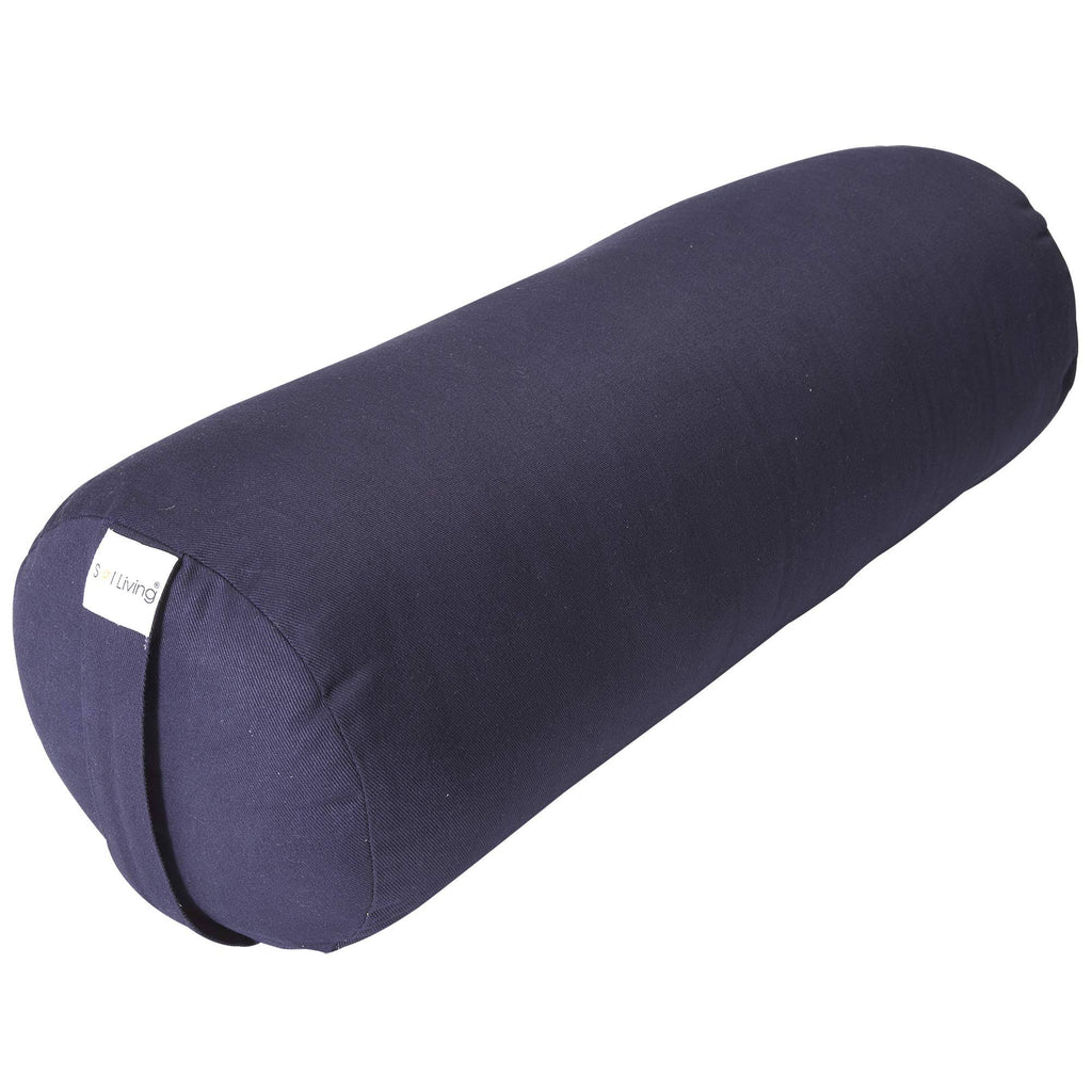 Blue Cotton Yoga Bolster D9724