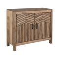34 inch 2 Door Cabinet Natural R581