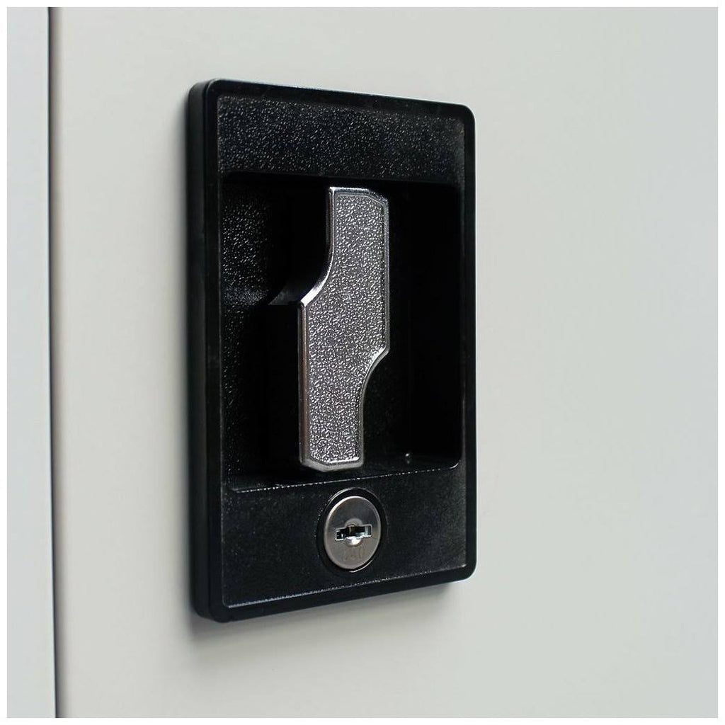 Gray Steel Locker Cabinet with 2 Doors E20527