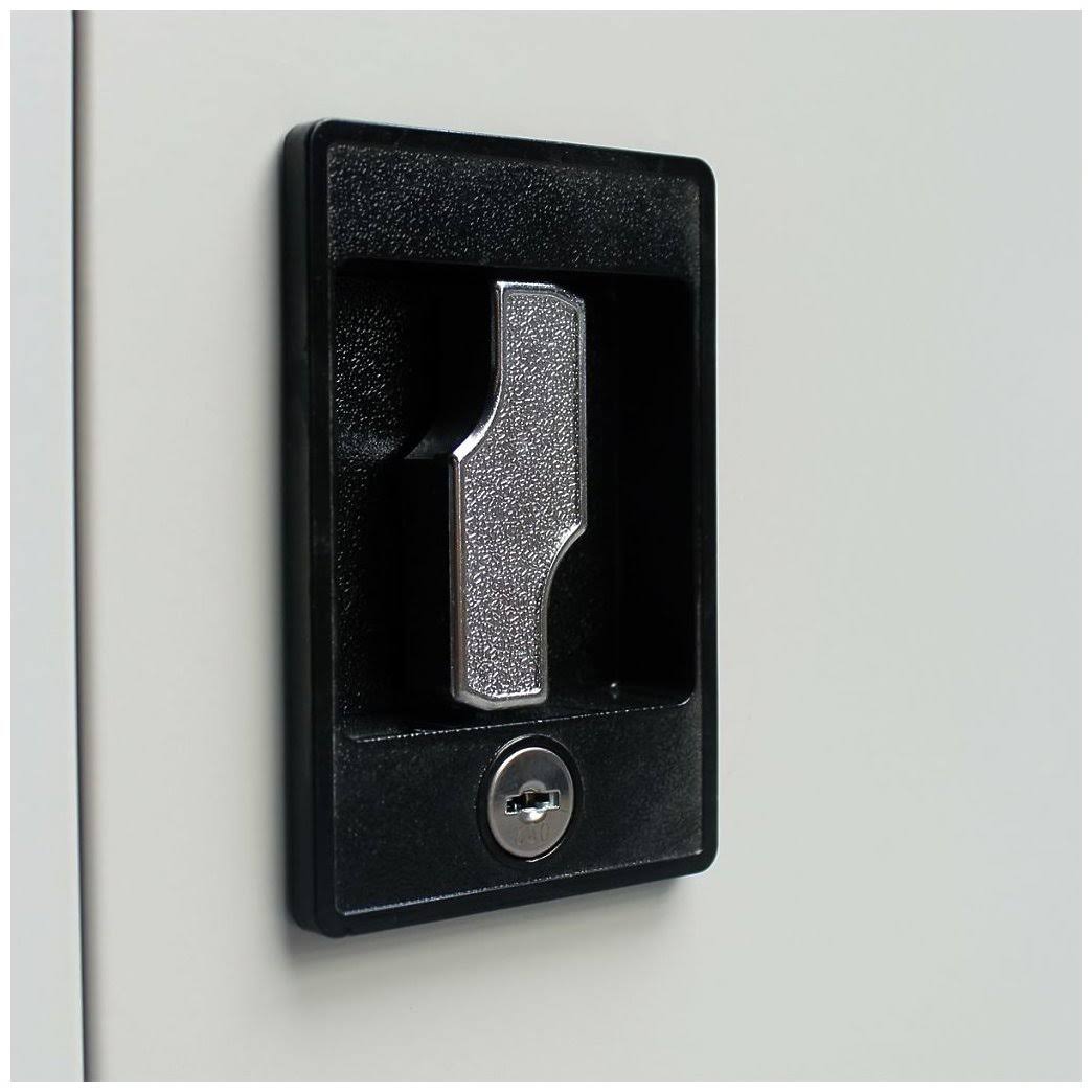 Gray Steel Locker Cabinet with 2 Doors E20527