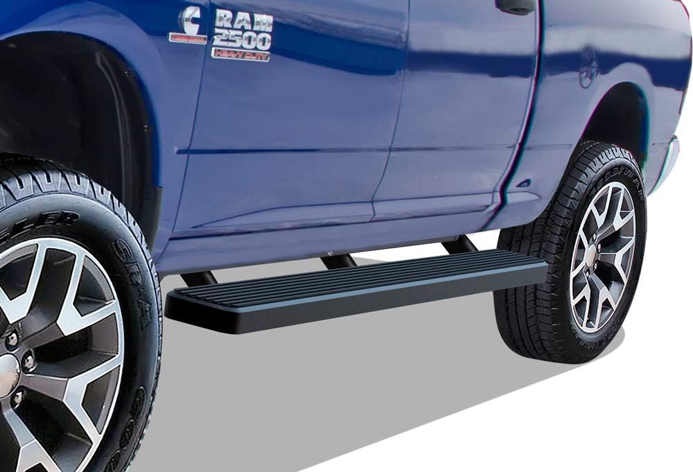 Black 6in Running Boards U8180