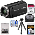 HD Video Camera Camcorder with 32GB Card + Case + Flex Tripod + Kit A7094