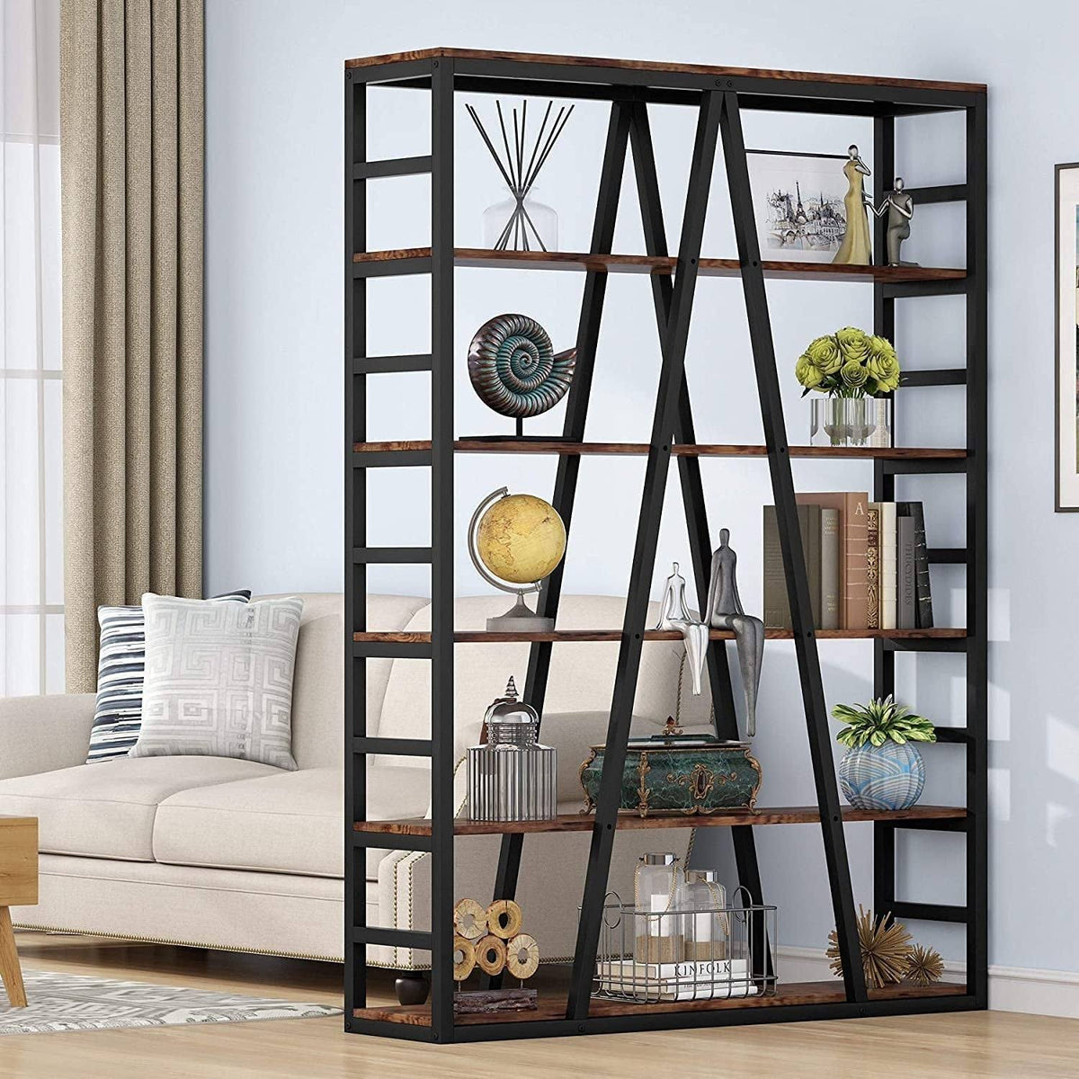 White Open Bookshelf N37393