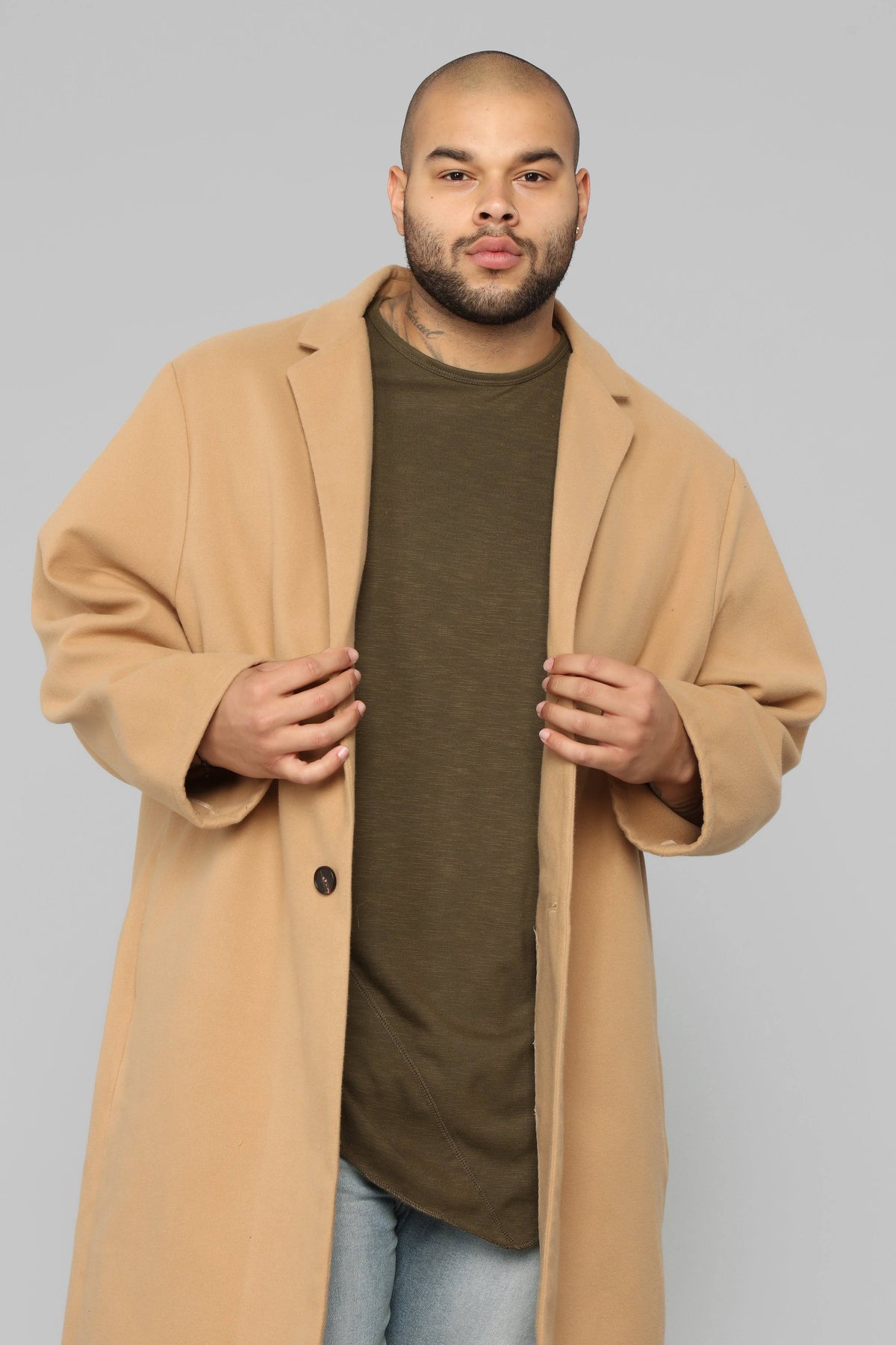 Camel Carcoat Size Large E688053