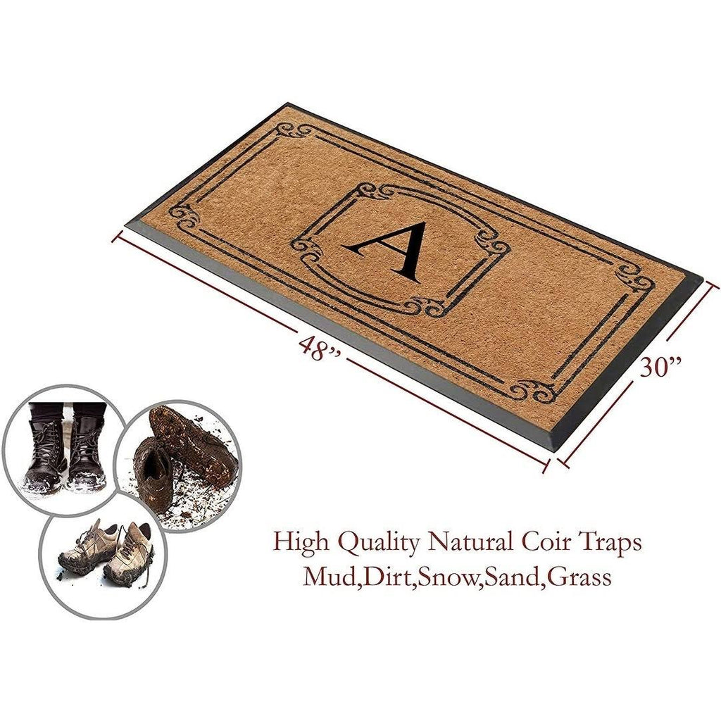 Heavy Duty Coir and Rubber Door Mat A8822