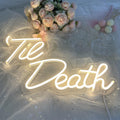 Warm White Neon Sign C6363