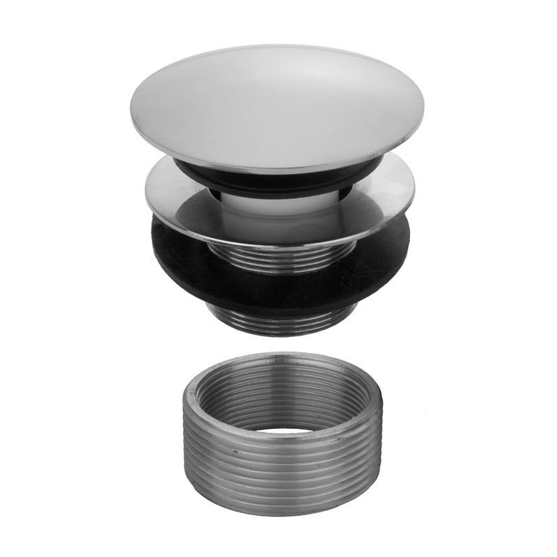 Round Top Toe Control Tub Drain D875