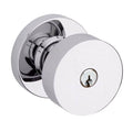 Polished Brass Keyed Entry Knobset G7918