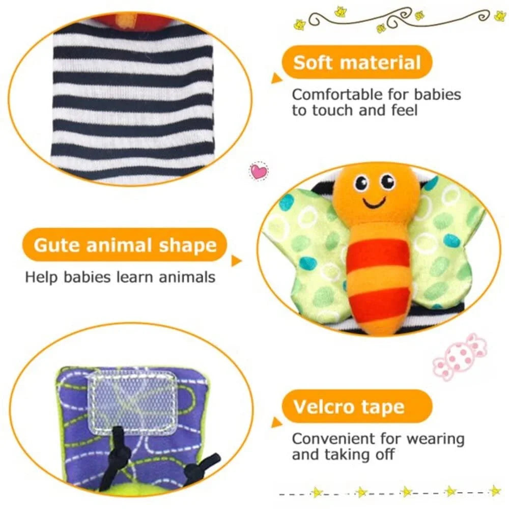 Baby Rattle Socks and Wrist Rattles M642167