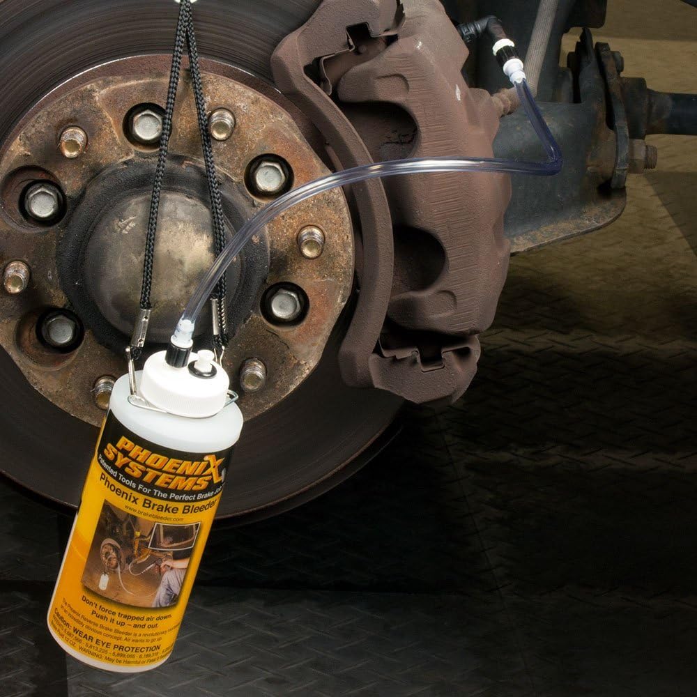 Reverse Brake Bleeder with Refill/Capture Bottle V9038