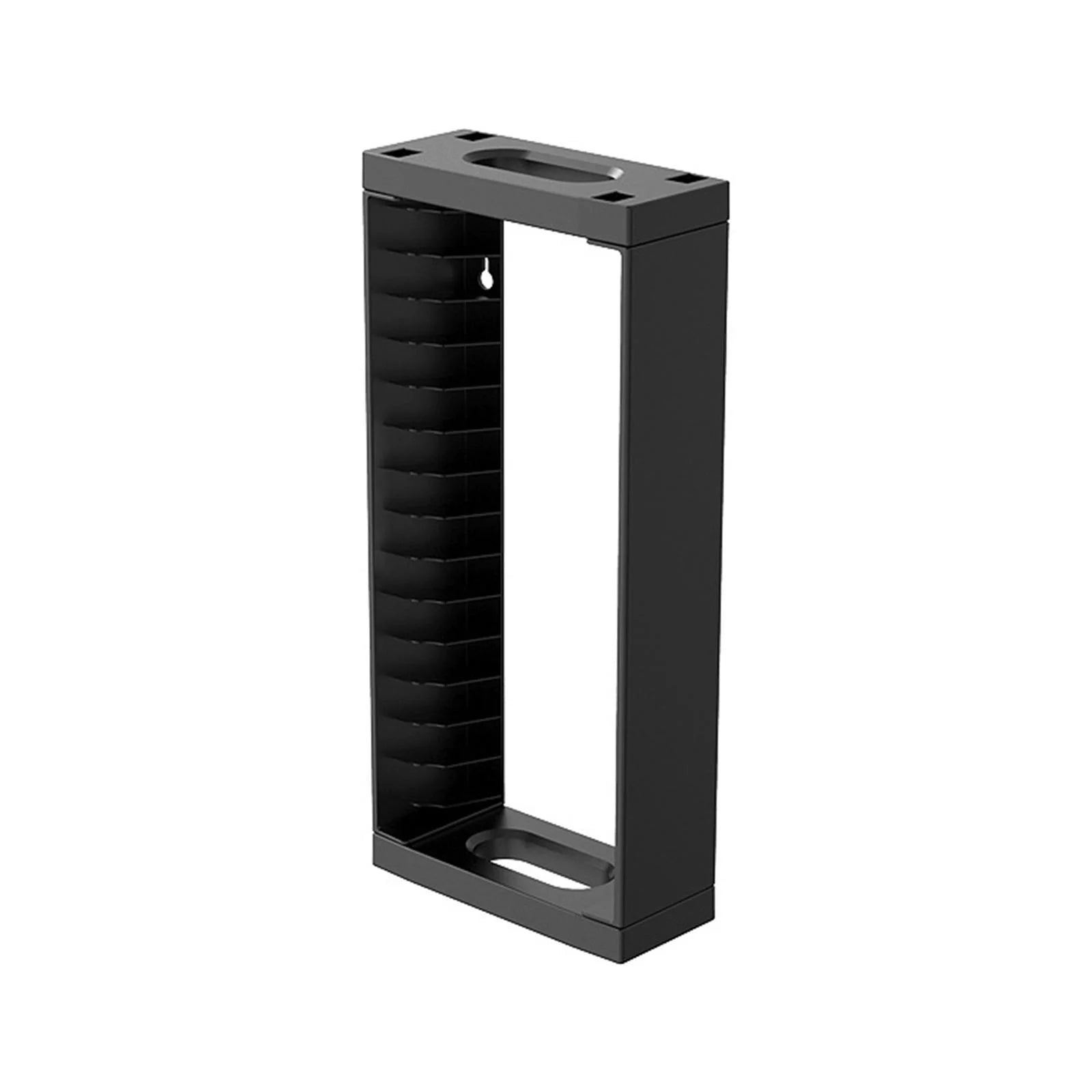 Game Disk Storage Rack Wall Mounted Vertical Large Capacity Display Shelf Holder Y790398
