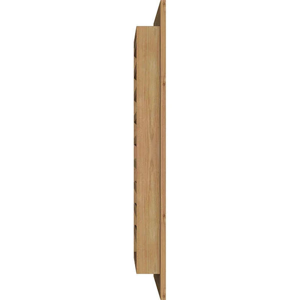 Unfinished Functional Vertical Gable Vent X325