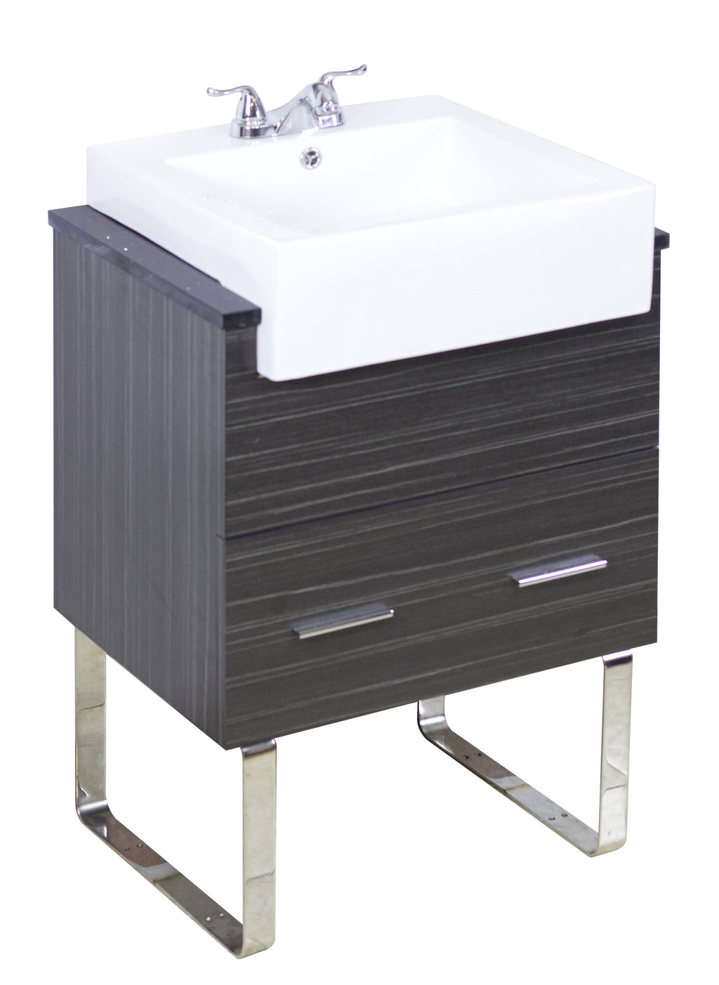 Semi-Recessed White Vessel H781267