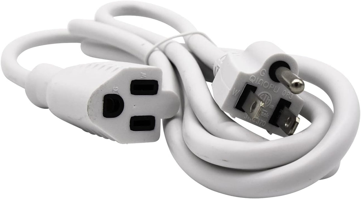 125V Wall Mount TV Power Outlet with Brush Wall Plate, Pack of 2 B78774