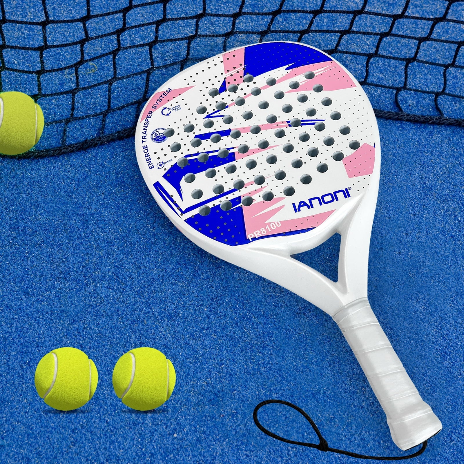 Carbon Fiber Paddle Tennis Racket with EVA Foam Core K829