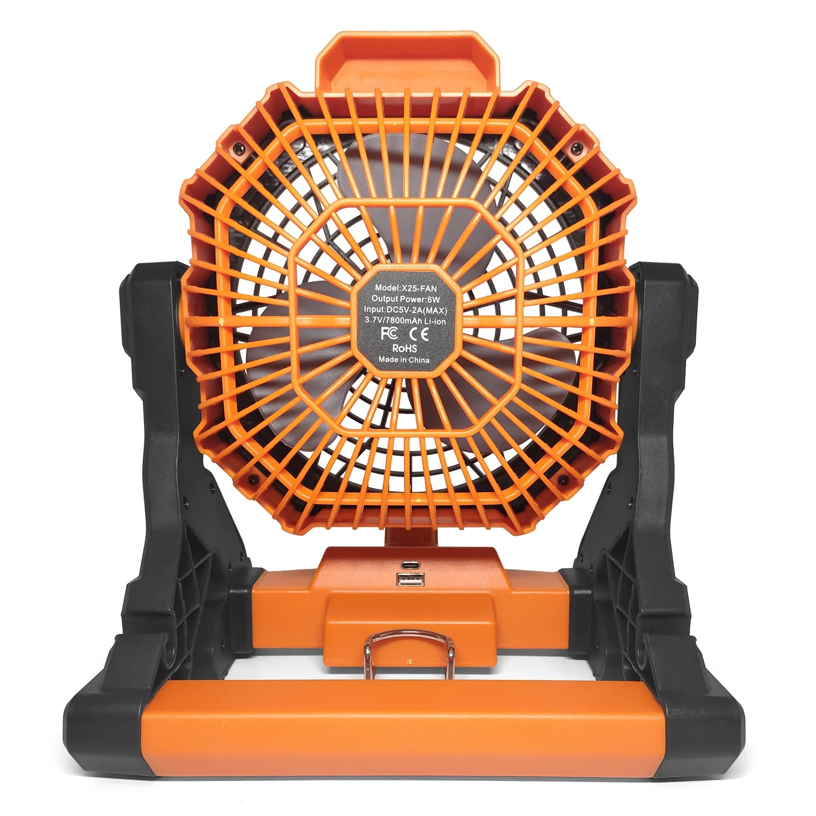 Hanging Tent Fan Lantern with Power Bank P11294