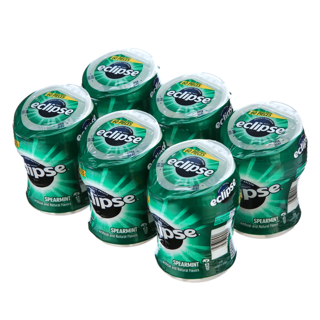 Sugar Free Spearmint Chewing Gum, 60 pc, 6 ct M57950