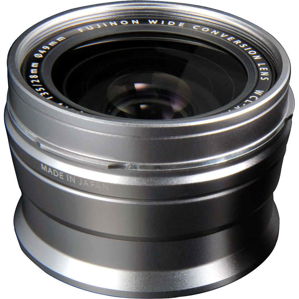 Wide-Angle Conversion Lens for X100 Camera (Silver) O10675