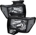 Euro Black Headlights Pair Z556066