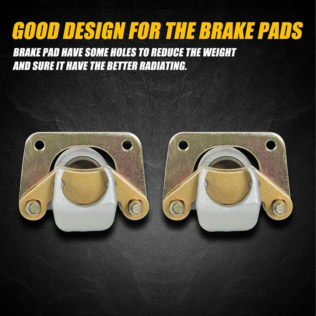 Rear Left & Right Brake Caliper Assembly Pack of 2 E484150