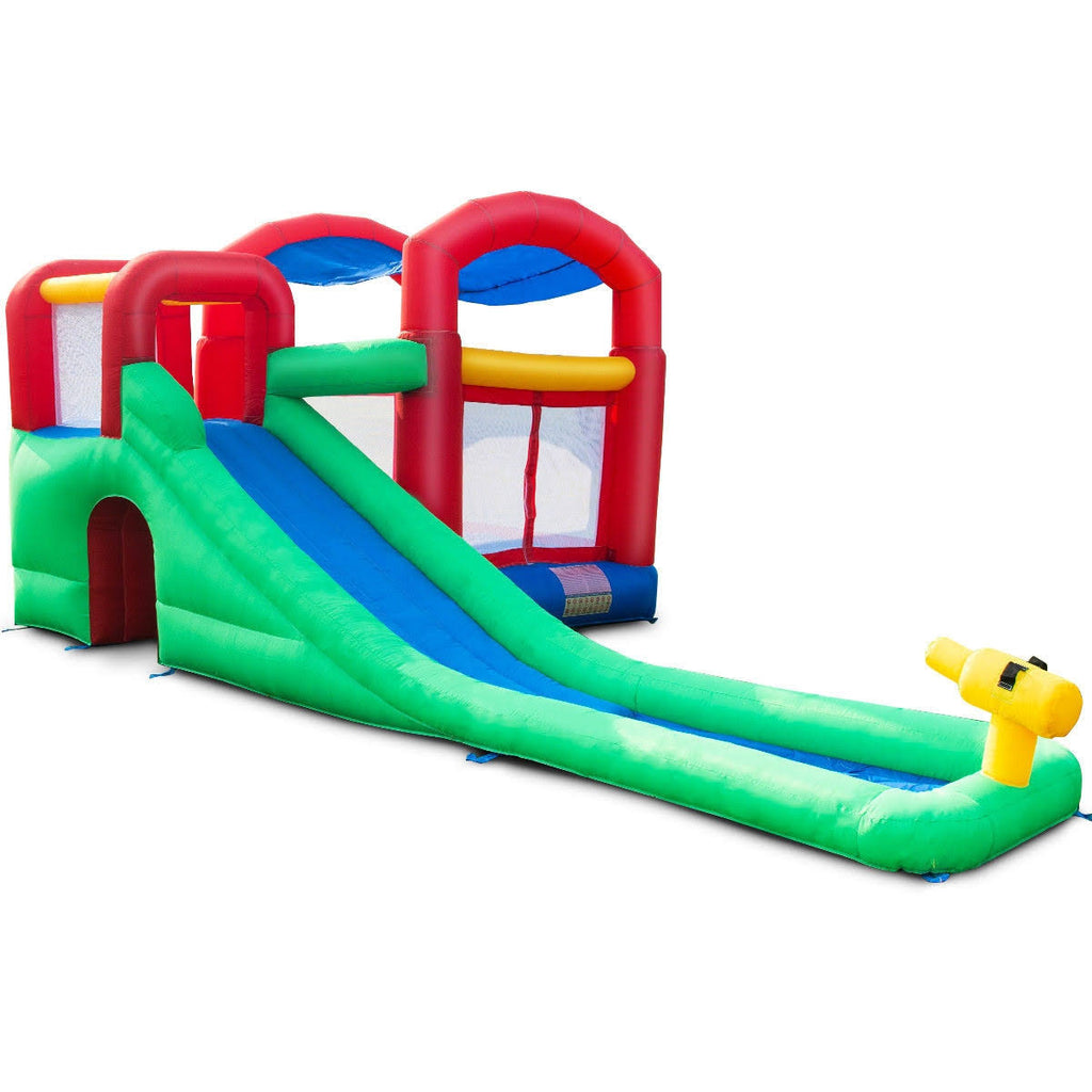 Inflatable Moonwalk Slide Bounce House with Storage Bag E35233