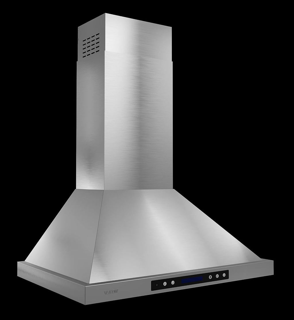 Wall Mount Range Hood with Dishwasher-Safe Filters T70749