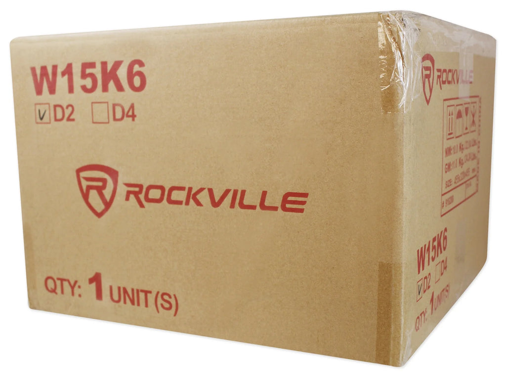 15" 4000w Car Audio Subwoofer with Vented Sub Box Enclosure R8294