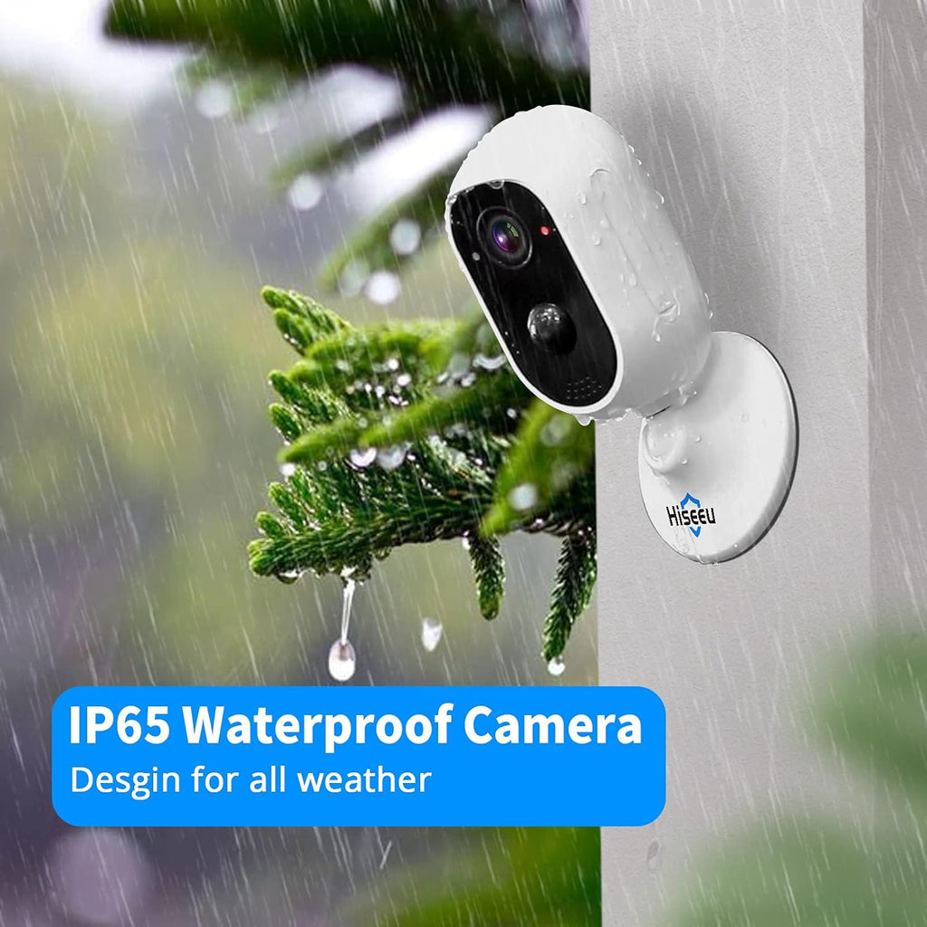 2K Wireless Rechargeable Battery Powered Camera with PIR Motion Detection Q46529