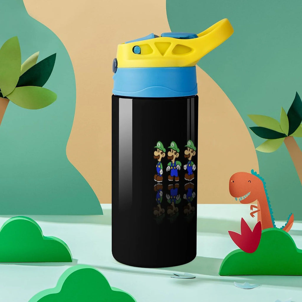 Insulated Stainless Steel Water Bottle with Straw A2660