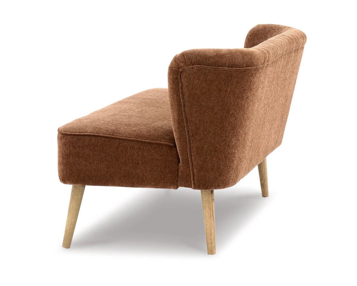 Cognac Accent Bench W8568