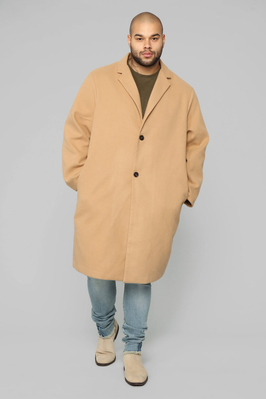 Camel Carcoat Size Large E688053