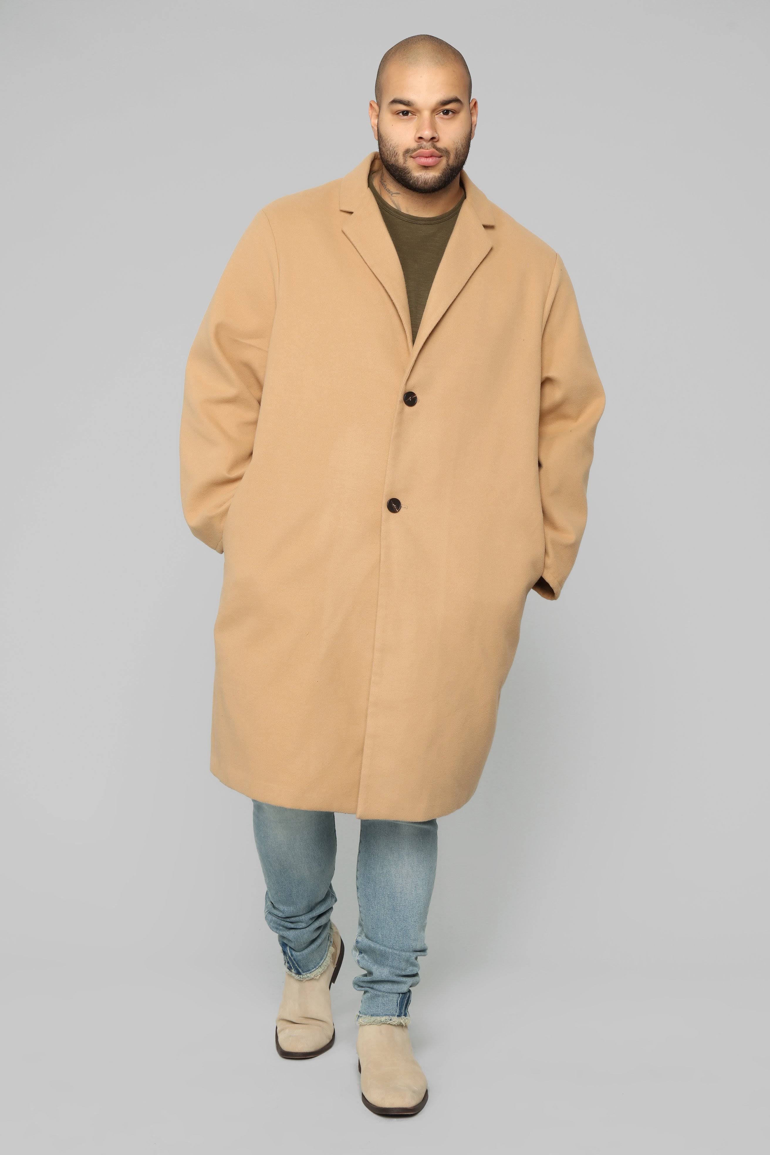 Camel Carcoat Size Large E688053