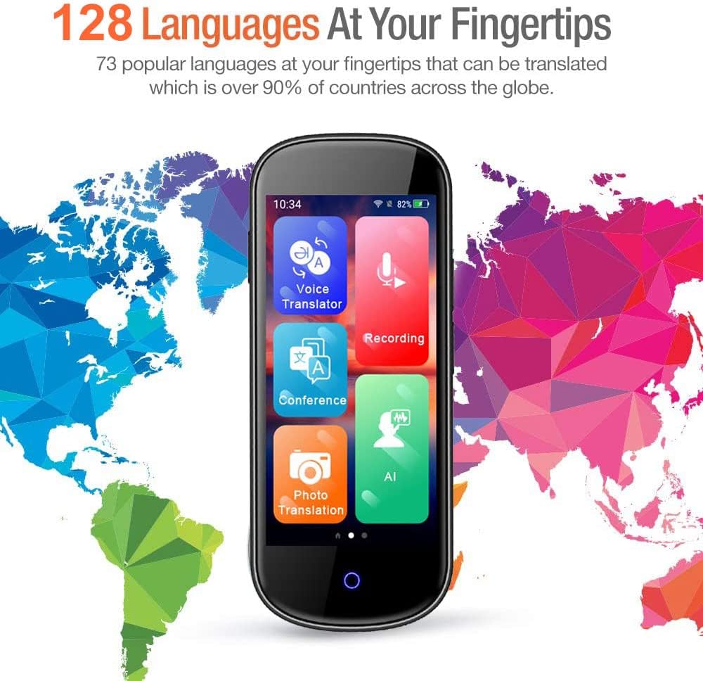 Portable Translator Device with 4.0'' HD Touch Screen F3002
